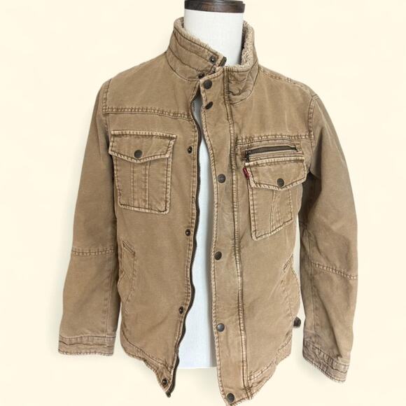 Levi's Other - Levi’s Y2K Utility Sherpa Lined Workwear Jacket